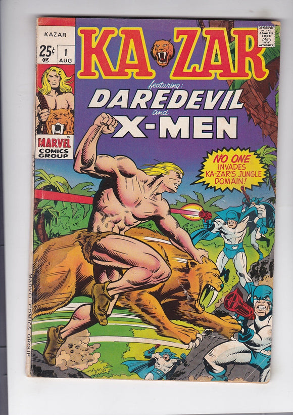 Ka-Zar  Vol. 1  # 1  (1970)