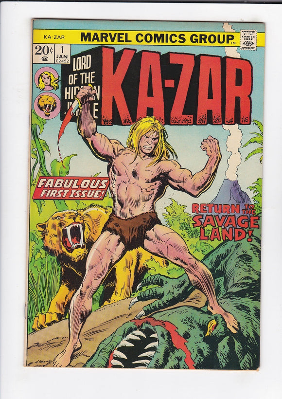 Ka-Zar  Vol. 2  # 1  (1974)