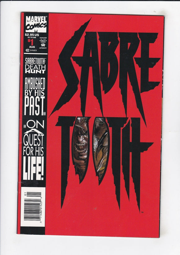 Sabretooth  Vol. 1  # 1  Newsstand  (1993)