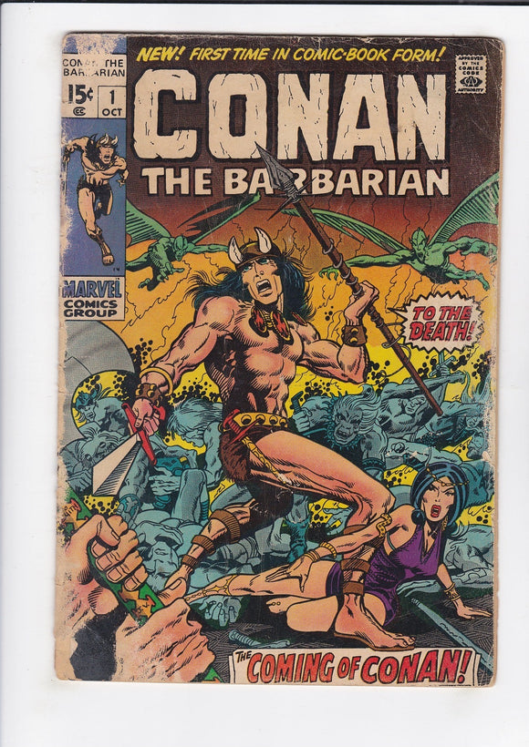 Conan The Barbarian  Vol. 1  # 1  (1970)