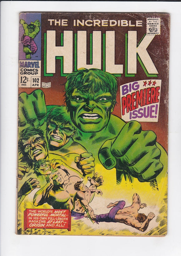Incredible Hulk  Vol. 1  # 102  (1968)