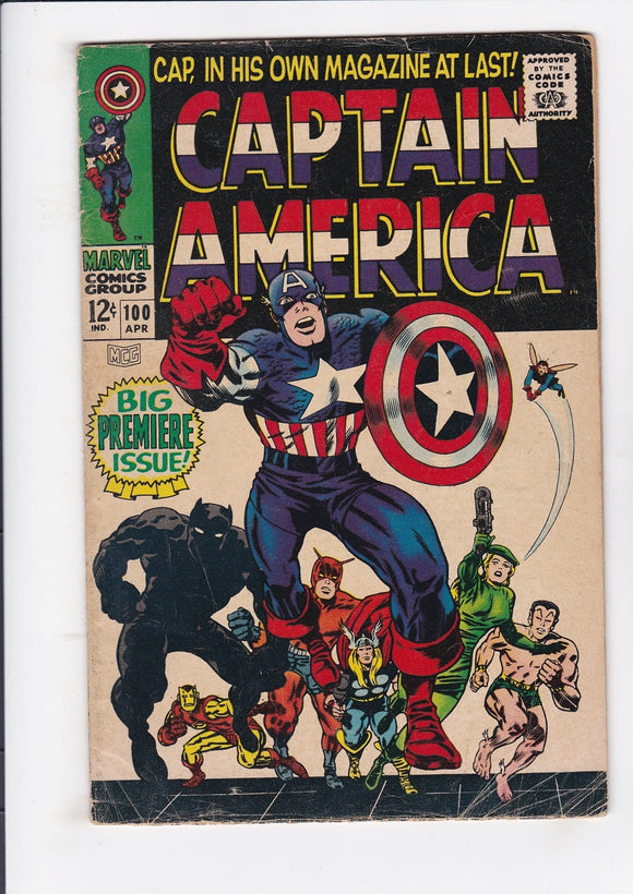 Captain America  Vol. 1  # 100  (1968)