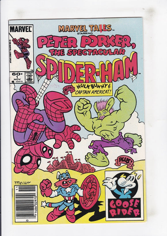 Marvel Tails  # 1  Newsstand  (1983)