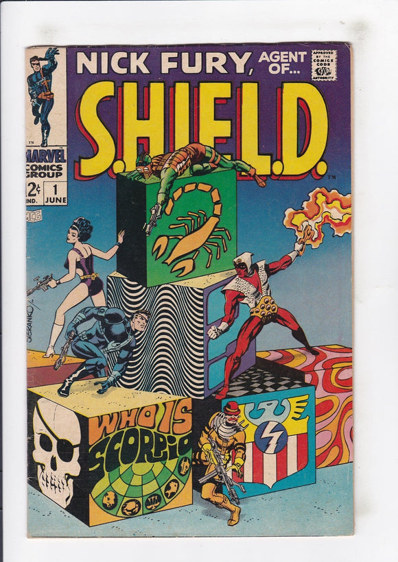 Nick Fury, Agent of S.H.I.E.L.D.  # 1  (1968)