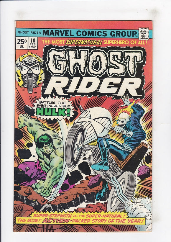 Ghost Rider  Vol. 1  # 10  (1975)