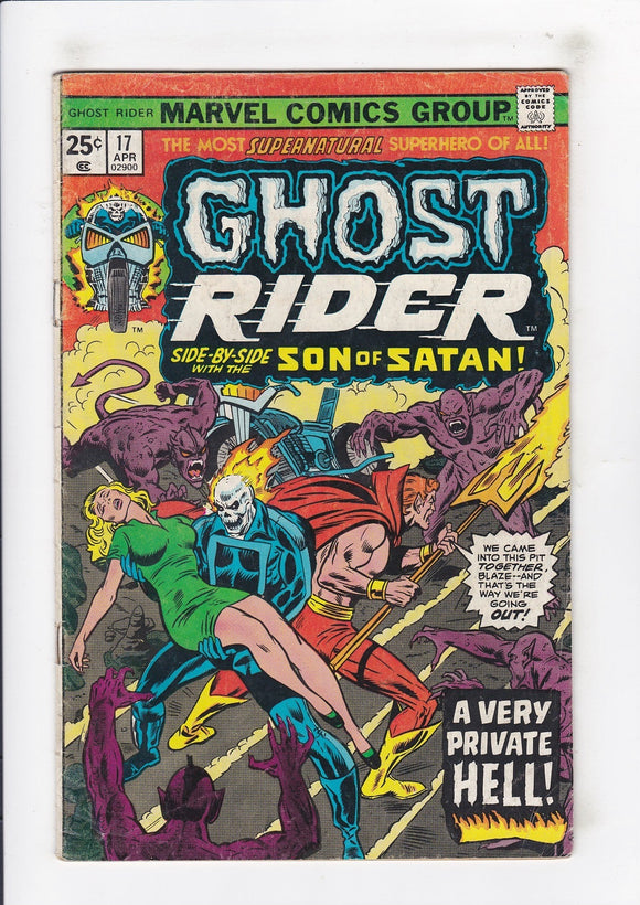 Ghost Rider  Vol. 1  # 17  (1973)