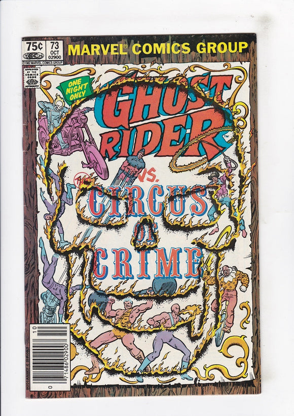 Ghost Rider  Vol. 1  # 73  Canadian  (1973)