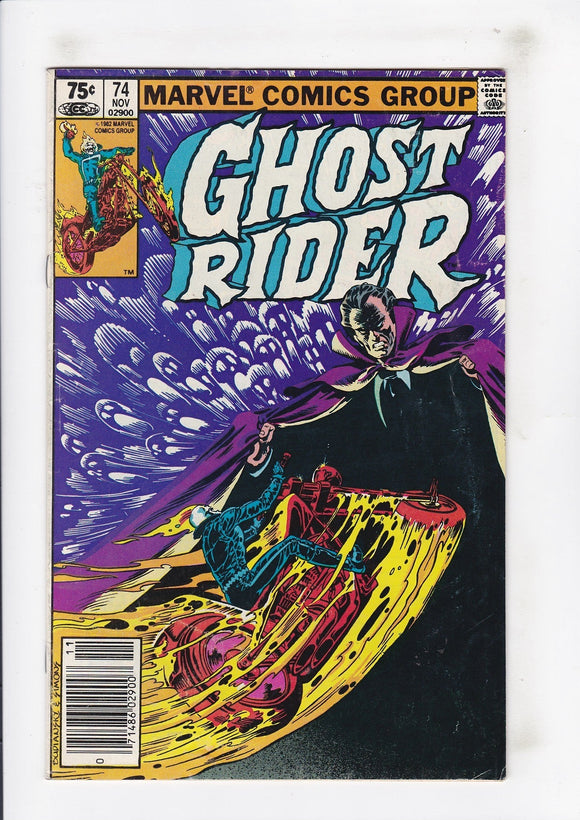 Ghost Rider  Vol. 1  # 74  Canadian  (1973)