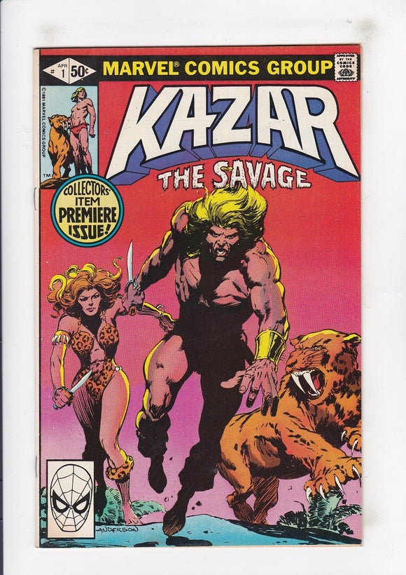 Ka-Zar: The Savage  # 1  (1981)