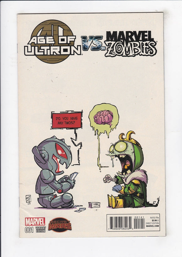 Age of Ultron vs. Marvel Zombies  # 1  Young Variant  (2015)
