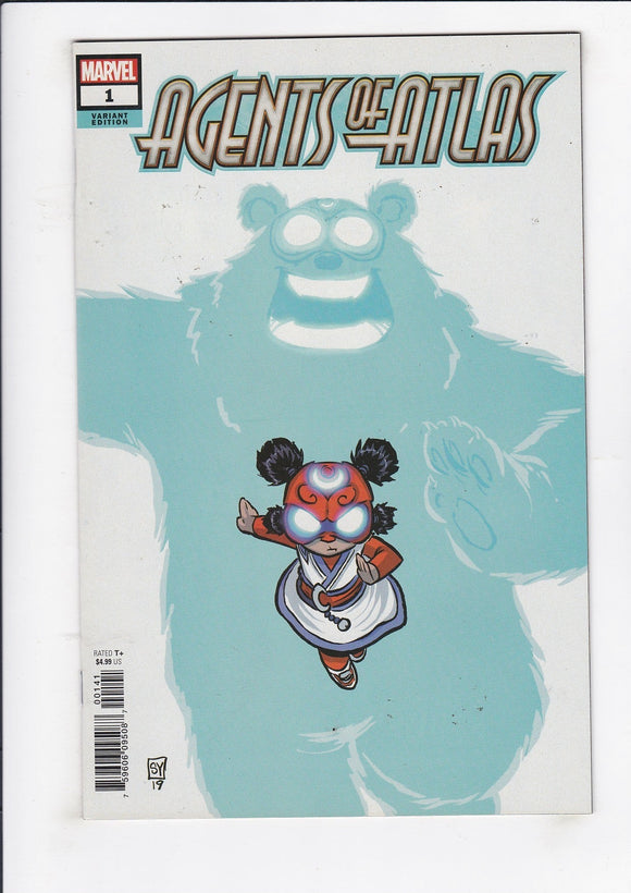 Agents of Atlas  Vol. 3  # 1 Young Variant  (2019)