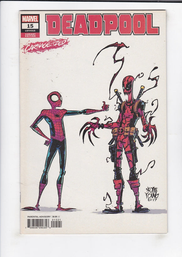 Deadpool  Vol. 7  # 15  Young Variant  (2019)