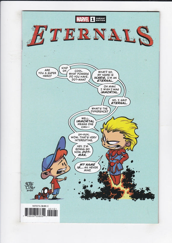 Eternals  Vol. 5  # 1  Young Variant  (2021)