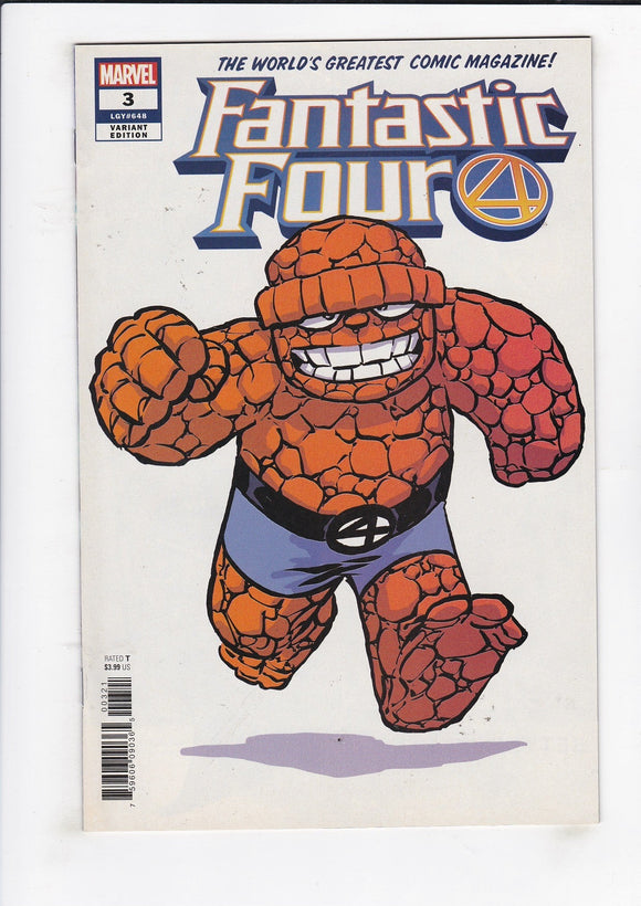 Fantastic Four  Vol. 6  # 3  Young Variant  (2019)