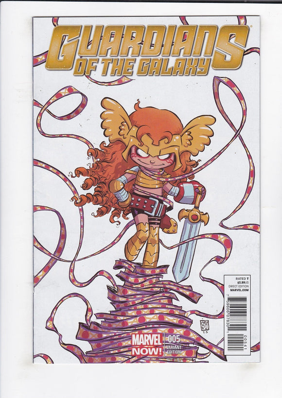 Guardians of the Galaxy  Vol. 3  # 5  Young Variant  (2013)