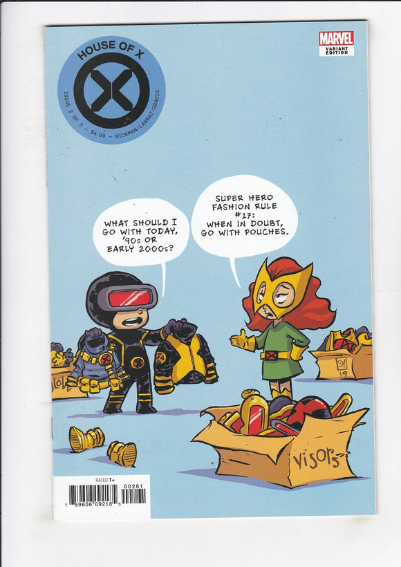 House of X  # 2  Young Variant  (2019)