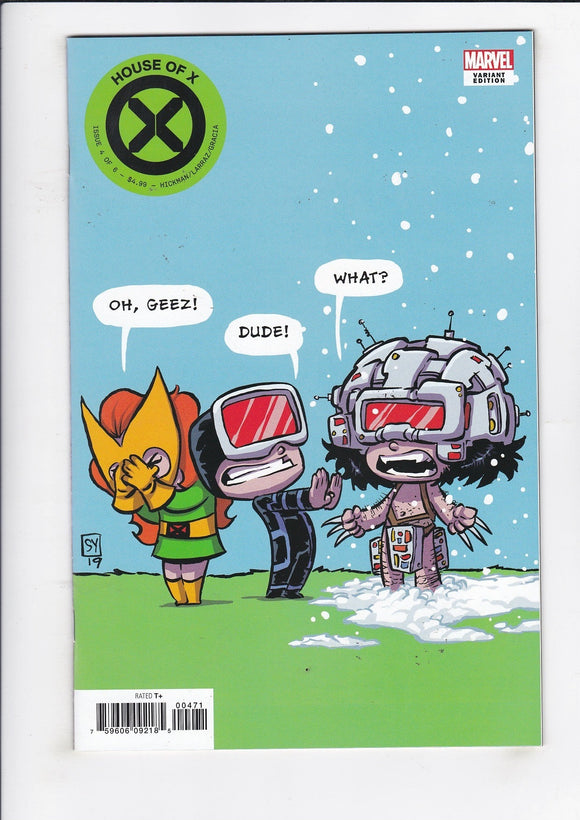 House of X  # 4  Young Variant  (2019)