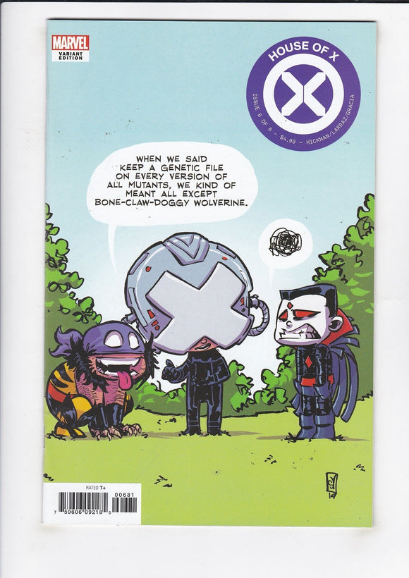 House of X  # 6  Young Variant  (2019)