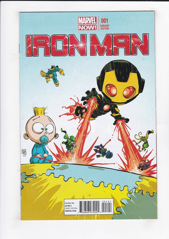 Iron Man  Vol. 5  # 1 Young Variant  (2012)