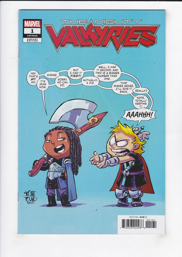 Mighty Valkyries  # 1  Young Variant  (2021)