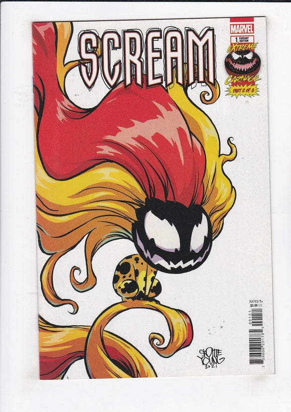 Extreme Carange: Scream (One Shot)  Young Variant  (2021)