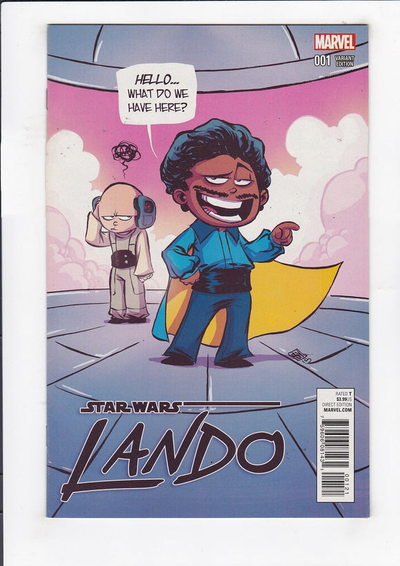 Star Wars: Lando  # 1  Young Variant  (2015)