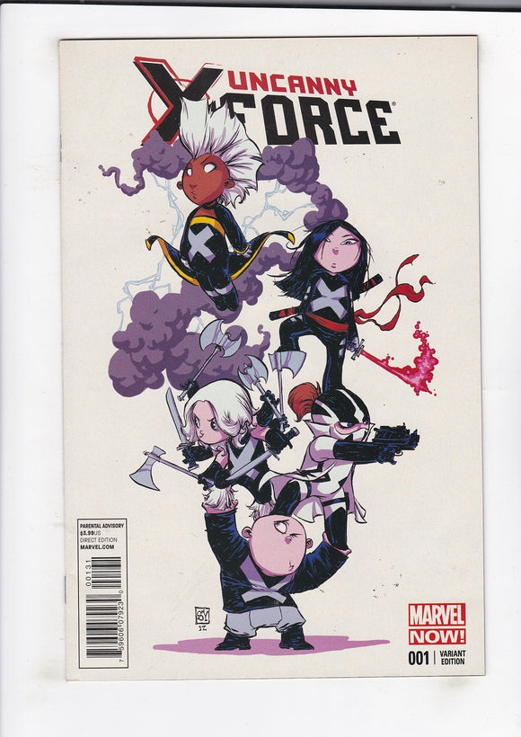 Uncanny X-Force  Vol. 2  # 1  Young Variant  (2013)