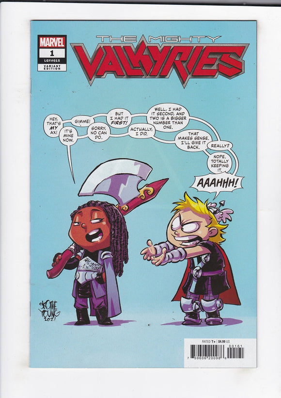 Mighty Valkyries  # 1  Young Variant  (2021)