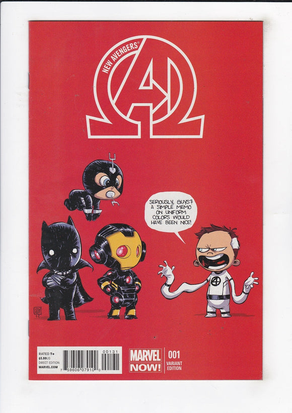New Avengers  Vol. 3  # 1  Young Variant  (2013)