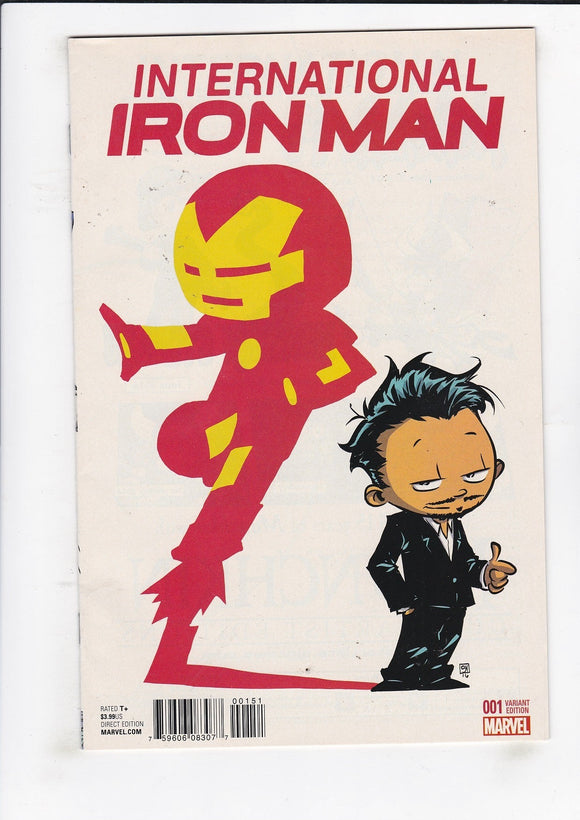 International Iron Man  # 1  Young Variant  (2016)