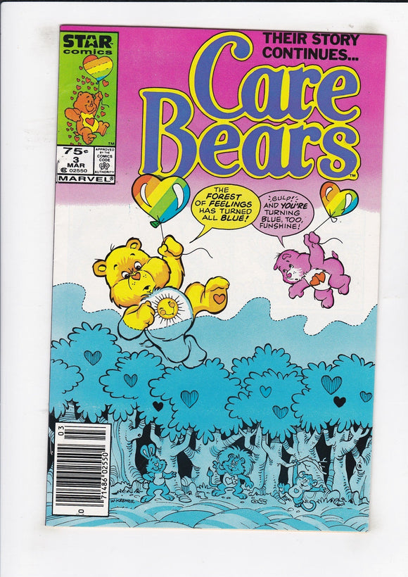 Care Bears  # 3  Canadian Price Variant  (1986)