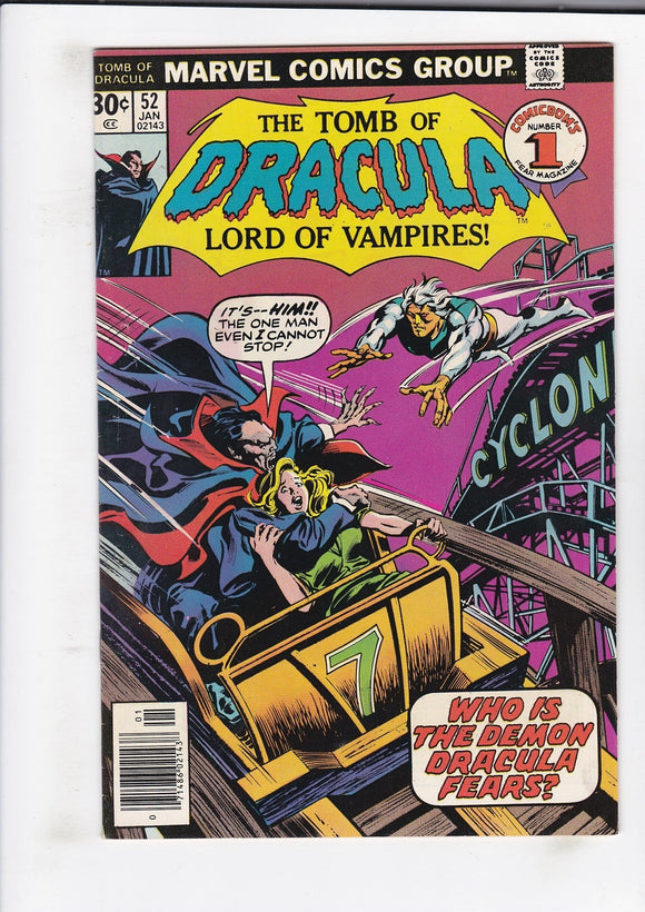 Tomb of Dracula  Vol. 1  # 52