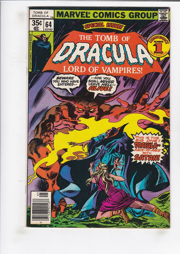 Tomb of Dracula  Vol. 1  # 64