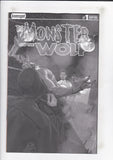 Mark Spears: The Monster and the Wolf  # 1  Black & White Variant A62