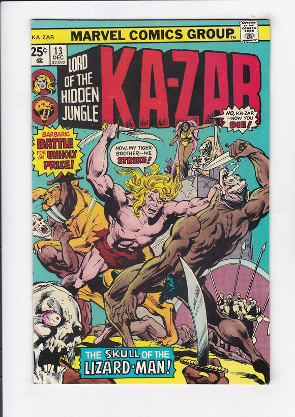 Ka-Zar  Vol. 2  # 13