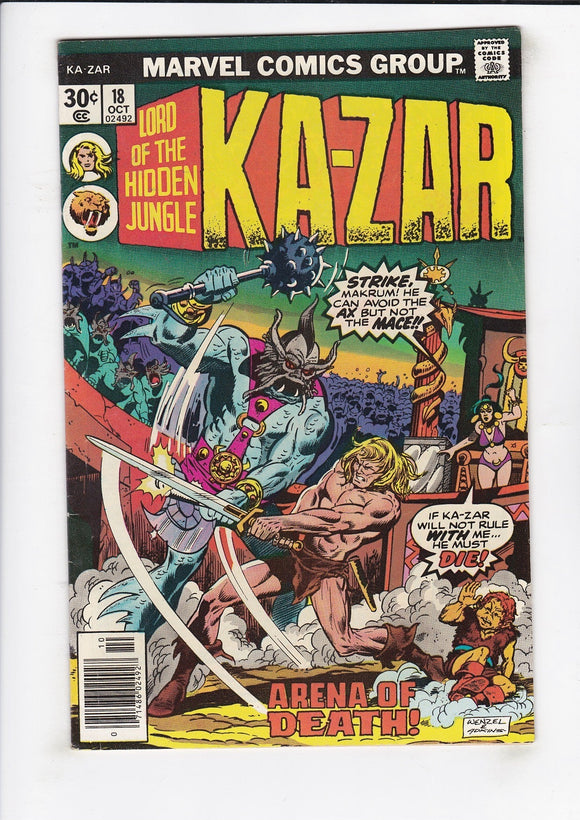 Ka-Zar  Vol. 2  # 18