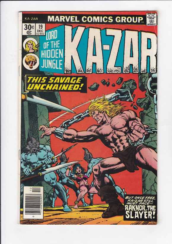 Ka-Zar  Vol. 2  # 19