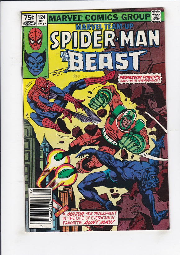 Marvel Team-Up  Vol. 1  # 124  Canadian  (1982)