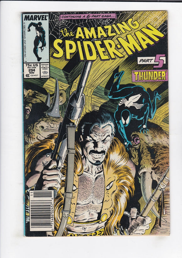 Amazing Spider-Man  Vol. 1  # 294  Newsstand  (1987)