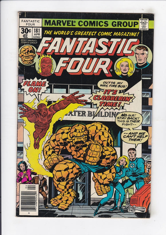 Fantastic Four  Vol. 1  # 181  (1977)