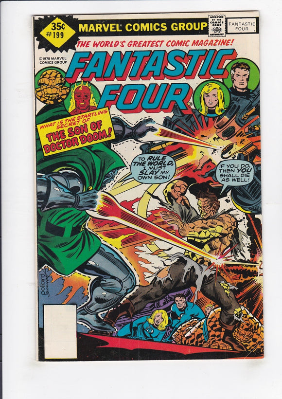 Fantastic Four  Vol. 1  # 199  Whitman Variant  (1978)