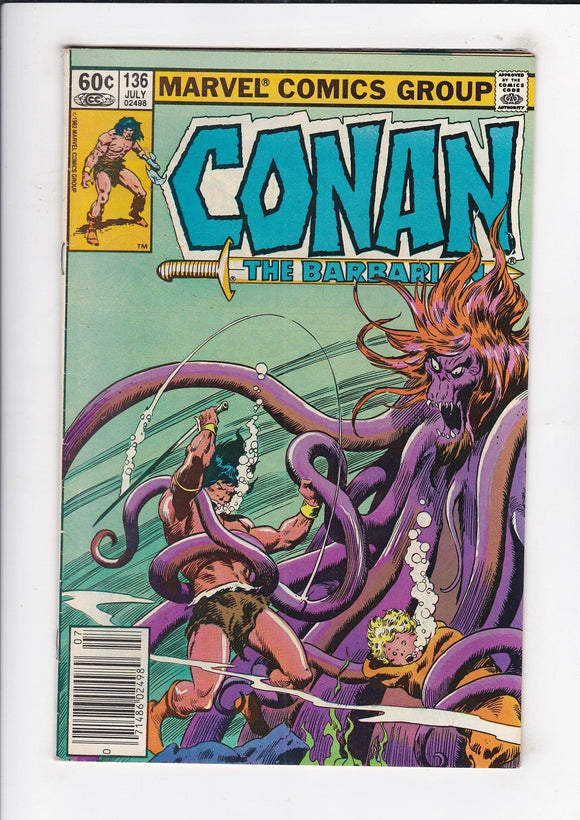 Conan the Barbarian  Vol. 1  # 136  (1982)