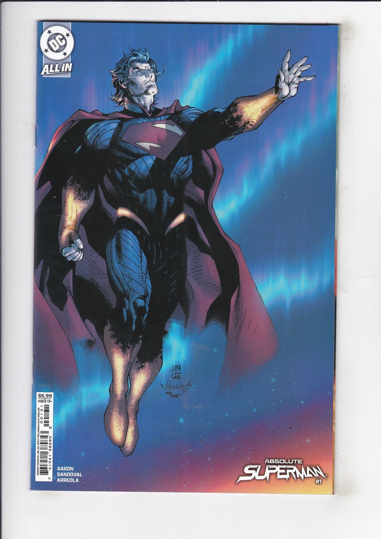 Absolute Superman # 1 Lee Variant (2025) – Cosmic Comics Canada