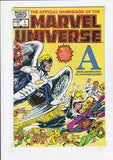 Official Handbook of the Marvel Universe  Vol. 1  # 1-15  Complete Set