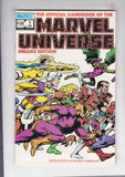 Official Handbook of the Marvel Universe  Vol. 2  # 1-20  Complete Set