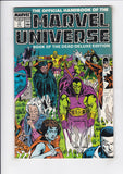 Official Handbook of the Marvel Universe  Vol. 2  # 1-20  Complete Set