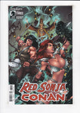 Red Sonja / Conan  # 1-4  Complete Set  (2015)