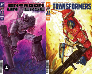 Energon #1 & Transformers #8 Bundle Set - Alessandro Micelli Exclusive