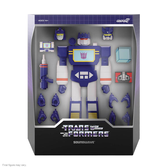 TRANSFORMERS ULTIMATES W4 SOUNDWAVE