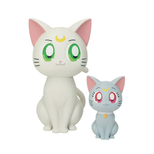 PRETTY GUARDIAN SAILOR MOON COSMOS SOFVIMATES ARTEMIS & DIANA